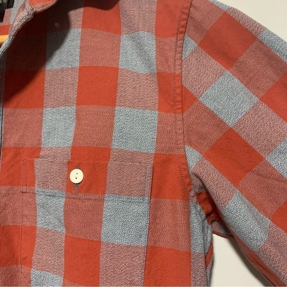 J Crew Plaid Long Sleeve Button Down Shirt XS - Picture 7 of 8